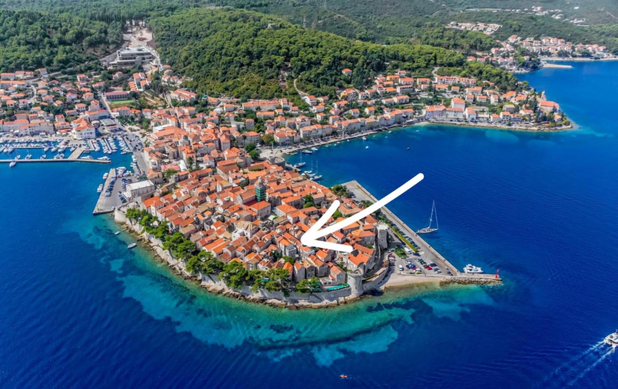 Apartment Revelin In Old Town Korcula エクステリア 写真